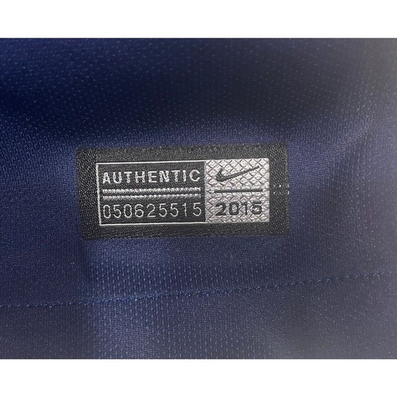 Nike Team USA Women’s Stadium Away Soccer Jersey DriFit World Cup 2015 Sz Large - Picture 5 of 12